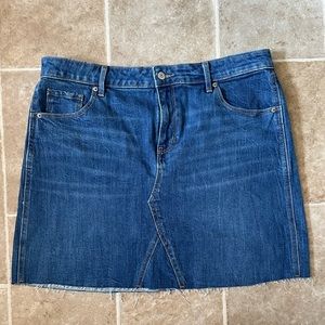 Old Navy Jean Skirt Size 16 Never Worn